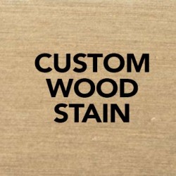 Custom Wood Stain